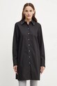 Îmbrăcăminte Karl Lagerfeld camasa din bumbac 246W1602 negru
