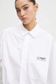 Fiorucci camasa din bumbac alb U01FMTLO230CO02WH01