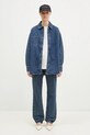 Traper košulja KSUBI Oversized Longsleeve Shirt Subway WPF24SH007 plava