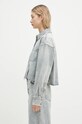 KSUBI kurtka jeansowa Cutaway Longsleeve Shirt Worn WPF24SH001 niebieski AW24