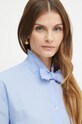 Хлопковая рубашка Forte Forte голубой 13306.myshirt
