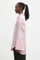 Bavlněná košile Rotate Oversized 1127141011 růžová AW24