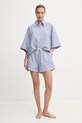 Сорочка з льону JOYINME Summer Break casual блакитний Koszula.Summer.Break