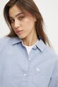 Košeľa Abercrombie & Fitch modrá KI140.4429.220