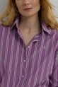 Îmbrăcăminte Lauren Ralph Lauren camasa din bumbac 200940255 violet