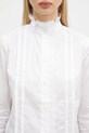 Maison Kitsuné cotton shirt Craft Embroidery white NW00414WC5010