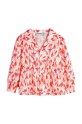 Detská košeľa Mini Rodini Fuchsia 2472010242 červená AW24