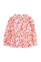 Dievča Detská košeľa Mini Rodini Fuchsia 2472010242 červená