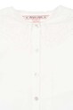 Detská bavlnená košeľa Konges Sløjd RILO COLLAR SHIRT GOTS biela KS101649