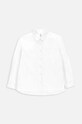 Детская хлопковая рубашка Coccodrillo casual белый WC4140101BSG