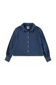 Košeľa Levi's L/S WESTERN DENIM SHIRT bavlna tmavomodrá 3EL063