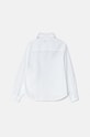 Детская хлопковая рубашка Calvin Klein Jeans IG0IG02658.9BYH. белый AW24