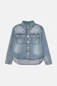 United Colors of Benetton gyerek farmerdzseki pamut kék 59K4CQ03B.G.Seasonal