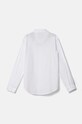 Dětská bavlněná košile United Colors of Benetton 5X9ZCQ03A.G.Seasonal bílá AW24