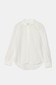 Детская хлопковая рубашка United Colors of Benetton длинный белый 5RHDCQ03O.G.Seasonal