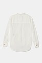 Dětská bavlněná košile United Colors of Benetton 5RHDCQ03O.G.Seasonal bílá AW24