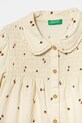 Dziewczynka United Colors of Benetton koszula sztruksowa dziecięca 50CYGQ02A.P.Seasonal beżowy
