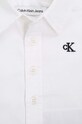 CHLAPEC Dětská bavlněná košile Calvin Klein Jeans IN0IN00161.9BYH bílá