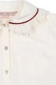 Detská bavlnená košeľa Konges Sløjd RIA SHIRT GOTS biela KS102082