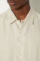 Samsoe Samsoe linen shirt SAAVAN M24100052