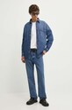 Samsoe Samsoe koszula jeansowa SADAMON M24200010 niebieski AW24