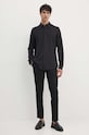 Бавовняна сорочка Calvin Klein K10K113311 чорний AW24