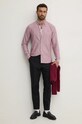 Одежда Хлопковая рубашка Tommy Hilfiger MW0MW35769 фиолетовой