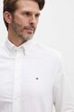 Bavlněná košile Tommy Hilfiger MW0MW35774 bílá