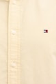 Bavlněná košile Tommy Hilfiger MW0MW35774 žlutá