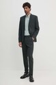 Ruházat Tommy Hilfiger pamut ing MW0MW35774 zöld