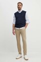 Îmbrăcăminte Tommy Hilfiger camasa din bumbac MW0MW36238 albastru