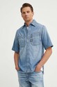 G-Star koszula jeansowa niebieski D24602.D539