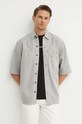 G-Star cămașă din denim gri D24603.D551