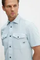 blu G-Star Raw camicia in cotone