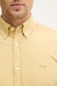 BOSS Orange koszula bawełniana 50519707 żółty