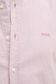 BOSS Orange koszula bawełniana 50519707 różowy