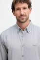 BOSS Orange koszula bawełniana szary 50519707