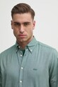 Bavlněná košile BOSS Orange Rickert_M zelená 50519707