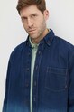 Джинсова сорочка Boss Orange 50520967 темно-синій
