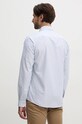 Хлопковая рубашка BOSS голубой 50520275
