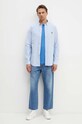 Oblečenie Bavlnená košeľa PS Paul Smith M2R.599R.N21846 modrá