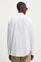 Одежда Хлопковая рубашка MSGM 3740ME02.247505 белый