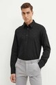 Armani Exchange camasa din bumbac 6DZCL1.ZN5XZ negru