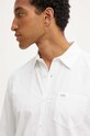 Хлопковая рубашка Guess Jeans белый M4YH35.WGCF1