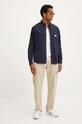 Бавовняна сорочка Guess Jeans M4YH37.WGCF1 темно-синій SS25