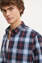 Бавовняна сорочка Tommy Jeans DM0DM19512 темно-синій