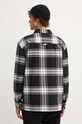 Tommy Jeans camasa din bumbac negru DM0DM19518