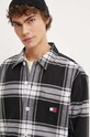 Tommy Jeans camasa din bumbac DM0DM19518 negru