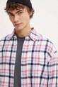 Tommy Jeans camasa din bumbac DM0DM19532 alb