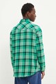 Бавовняна сорочка Tommy Jeans зелений DM0DM19532